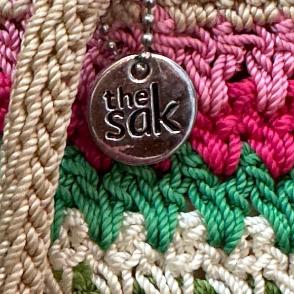 The SAK Rainbow Crochet Mini Tote - Picture 2 of 11